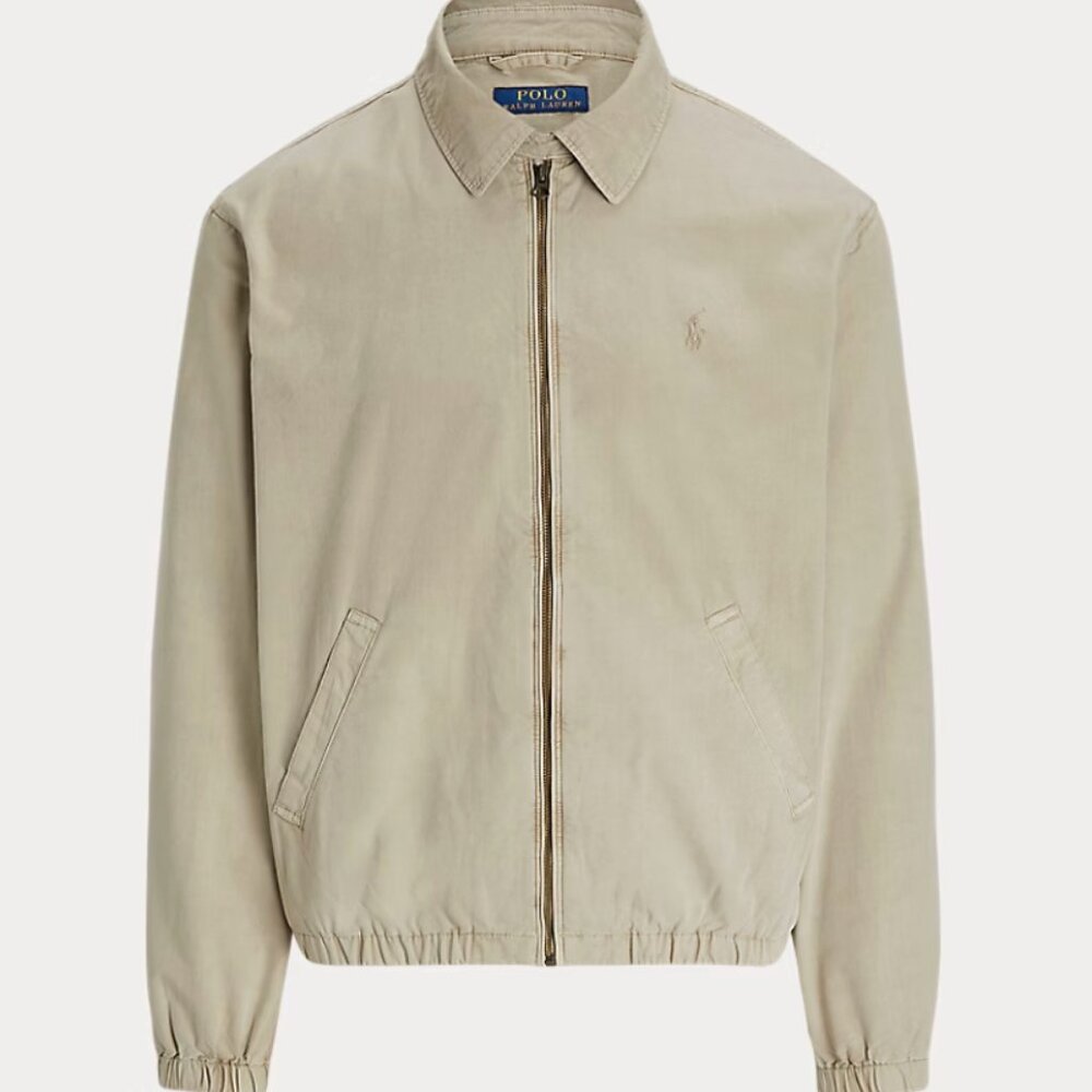 🧥 Polo Ralph Lauren The Bayport Mineral-Dyed Poplin Jacket